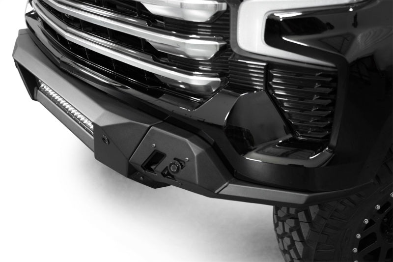 Addictive Desert Designs Black Label Front Bumper | Chevrolet Silverado 1500 (19-26) / Silverado ZR2 (22-26) (F140300010103)