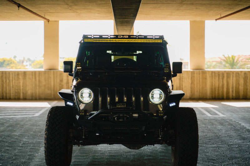 DV8 Offroad A-Pillar Dual Light Pod Mounts | Jeep Gladiator JT / Wrangler JL (20-25)