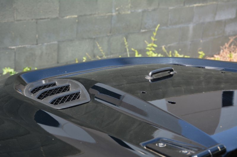 DV8 Offroad Replica Hood: Jeep Wrangler JK (07-18)