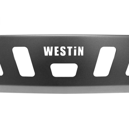 Westin Textured Black Front Bumper Skid Plate: Jeep Wrangler (18-24) / Gladiator (20-24)