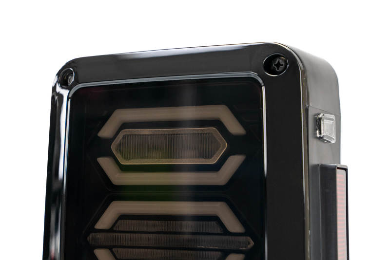 DV8 Offroad Octagon LED Tail Light: Jeep Wrangler JK 2007-2018