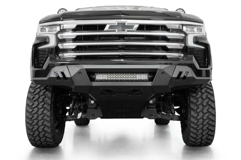 Addictive Desert Designs Black Label Front Bumper | Chevrolet Silverado 1500 (19-26) / Silverado ZR2 (22-26) (F140300010103)