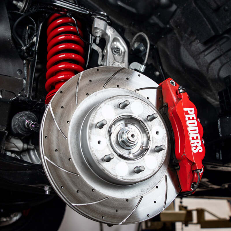 Pedders 2019+ Ford Ranger Front TrakRyder eXtreme Brake Kit | Ford Ranger (19-26) (PED-PEBK05)