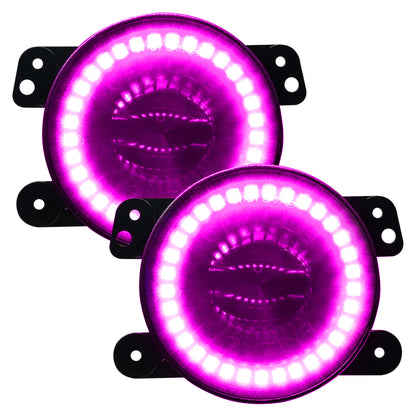ORACLE Lighting Hi-Perf LED Fog Lights: Fits Jeep Wrangler / Gladiator (07-26) w/o Controller