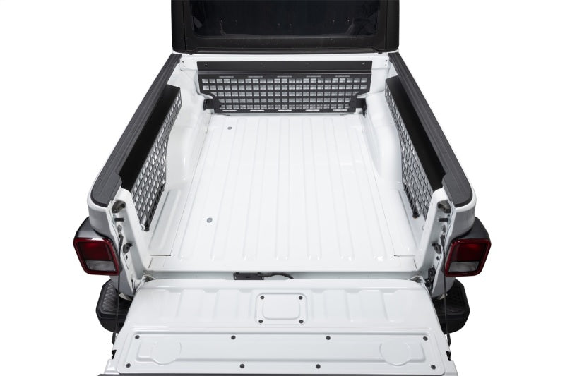 Putco Molle Front Bulkhead Panel Truck Bed Organizer: Jeep Gladiator 5ft Bed (18-26)