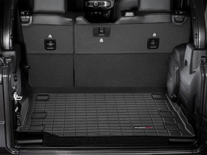 WeatherTech Cargo Liner (Black): Jeep Wrangler 2018 - 2025 (Flat Load Floor w/ Subwoofer)