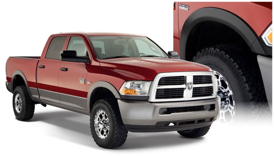 Bushwacker OE Style Fender Flares 4pc (76.3/98.3in Bed) - Black: Dodge Ram 2500 / 3500 (2010-2019)