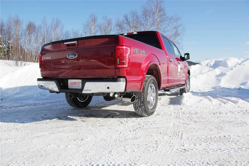 MBRP 4in Cat-Back Single Side Alum Exhaust System | Ford F-150 2.7L/3.5L EcoBoost (15) (S5259AL)