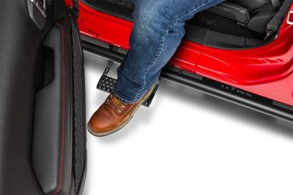 N-Fab RKR Step System Textured Black (F&R): Jeep Wrangler Unlimited JL 2018-2026