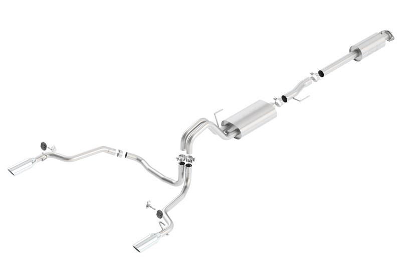 Borla 3" Touring Single Split Rear Exhaust | Ford F-150 (15-17, 18-20)