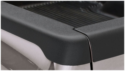 Bushwacker Ultimate SmoothBack Matte Black Bed Rail Caps: Dodge Ram (02-10)