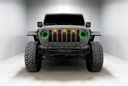 ORACLE Lighting Bi-LED Projector Headlights: Jeep Wrangler / Gladiator (18-24)