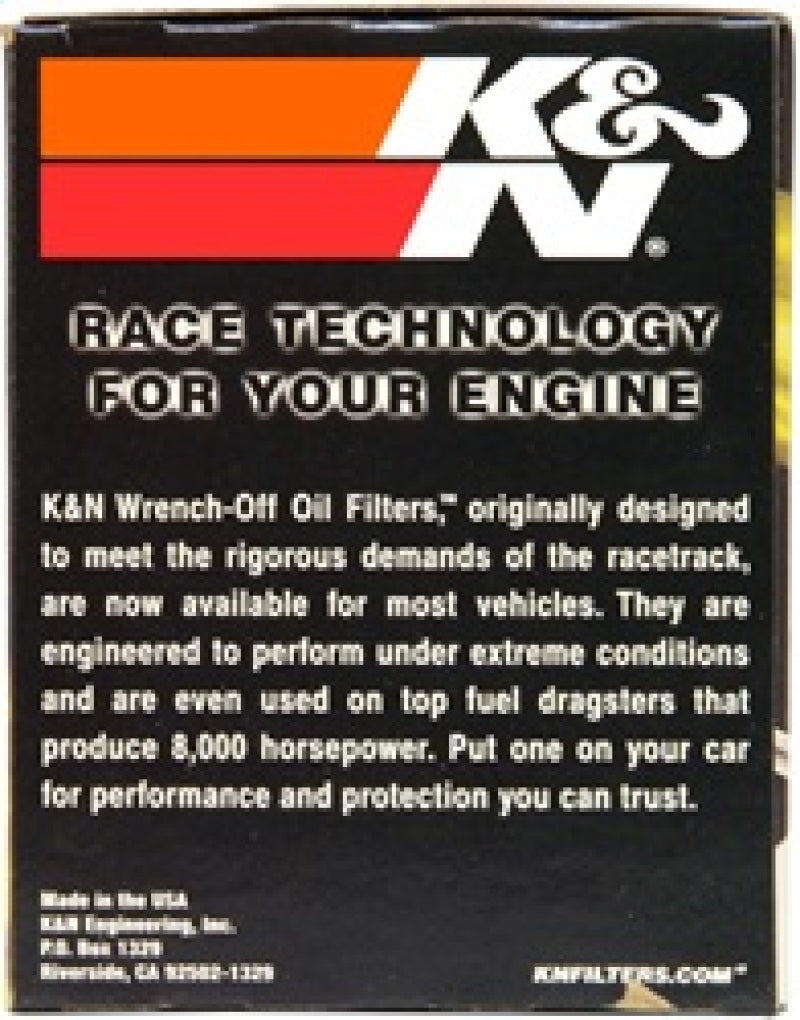 K&N Performance Gol | Ford Ranger (19-26) / Ford Bronco (21-26) / Supra Turbo (87-92) / Supra Turbo/Non-Turbo (93-98) / Miata (06-09) / Mazdaspeed3 (07-09) (HP-1002)