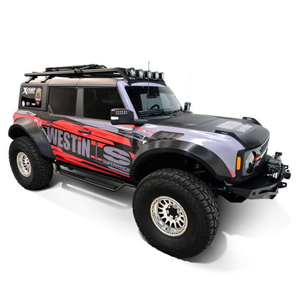 Westin Outlaw Drop Running Boards | Ford Bronco (21-26) 4dr (Excl. Sport) Tex. Blk