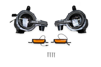 DV8 Offroad Black Headlights | Ford Bronco (21-26) (HLCBR-01)