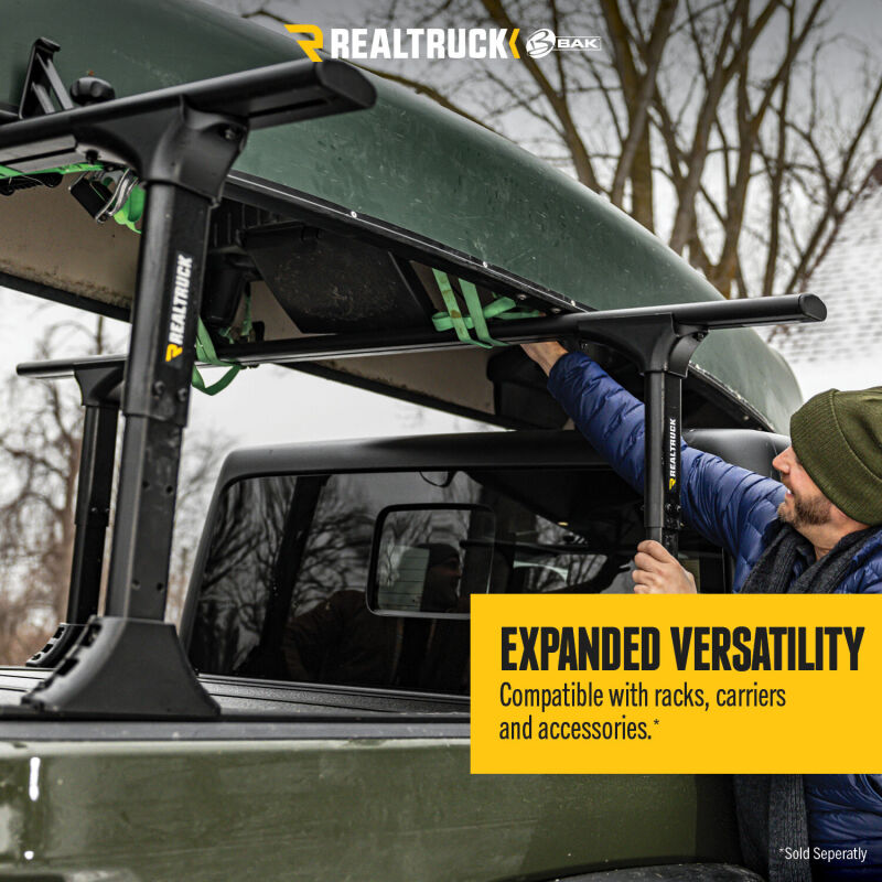 BAK MX4 TS Hard Folding Bed Cover | Ford F-150 (18-20) (449327TS)