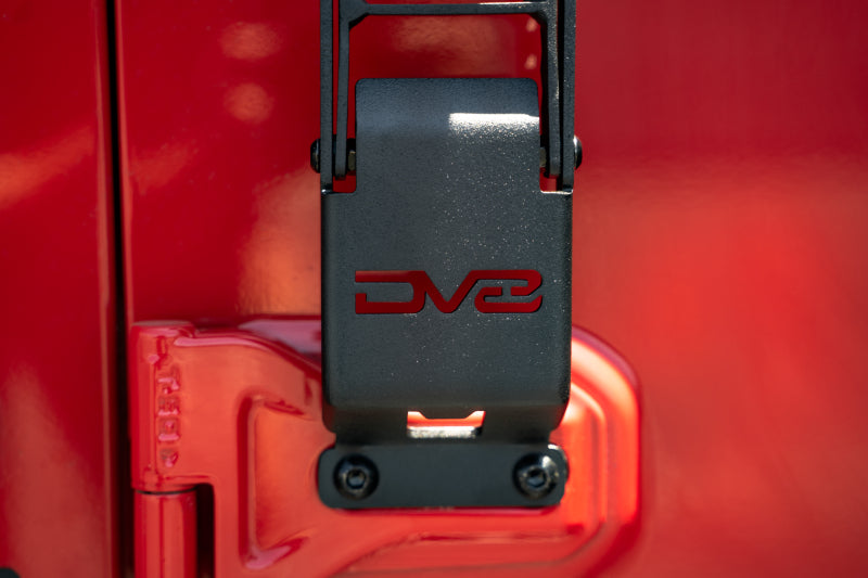 DV8 Offroad Powder Coated Hinge Mounted Step: Jeep Wrangler / Gladiator (2018-2026)