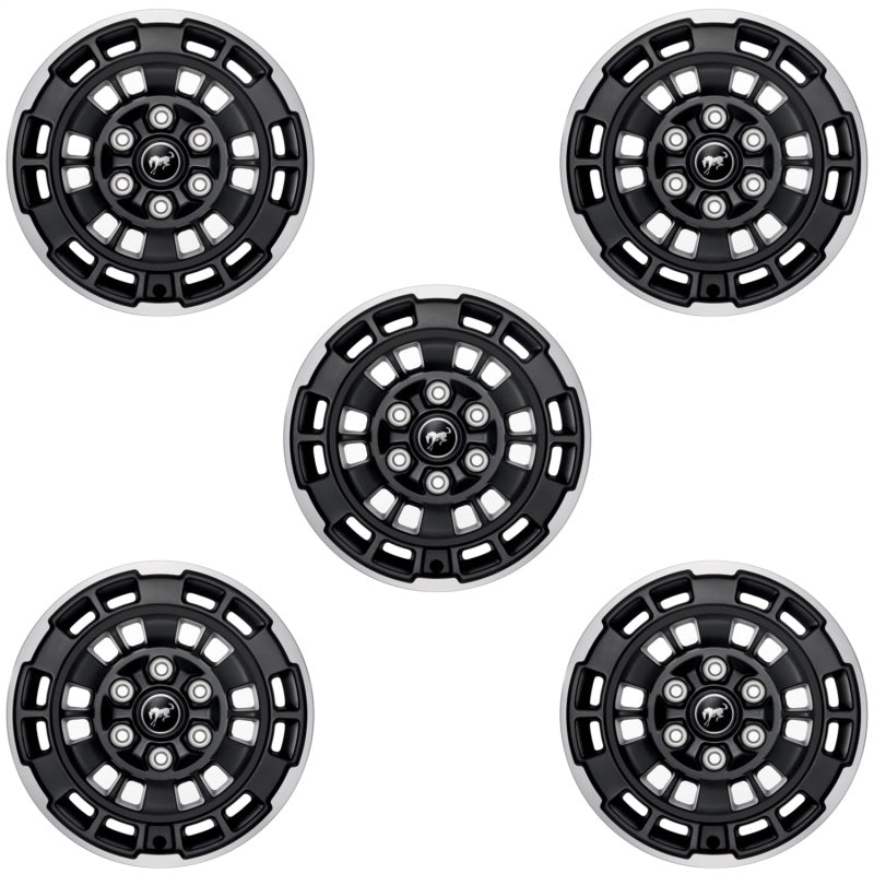 Ford Racing 17in x 8.5in Machined Face Wheel Kit | Ford Bronco (21-26) (M-1007K-P1785MBM)