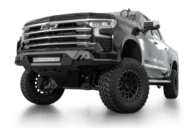 Addictive Desert Designs Black Label Front Bumper | Chevrolet Silverado 1500 (19-26) / Silverado ZR2 (22-26) (F140300010103)