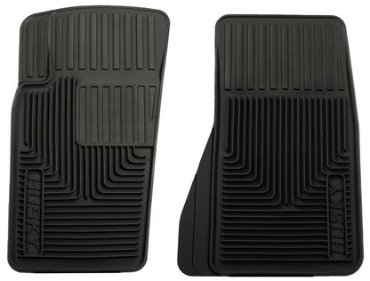 Husky Liners Heavy Duty Black Front Floor Mats: Jeep Grand Cherokee (93-04) / Wrangler (07-11)