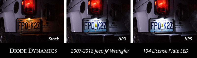 Diode Dynamics 194 HP5 LED Bulb | Chevrolet Colorado (15-22) / GMC Canyon (15-22/23-26) / Jeep Wrangler JK (07-18) / JL (18-25) (DD0031S)