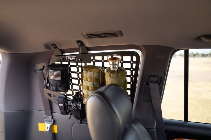 DV8 Offroad Rear Window Molle Storage Panels | Lexus GX470 (03-09) (MPGX-01)