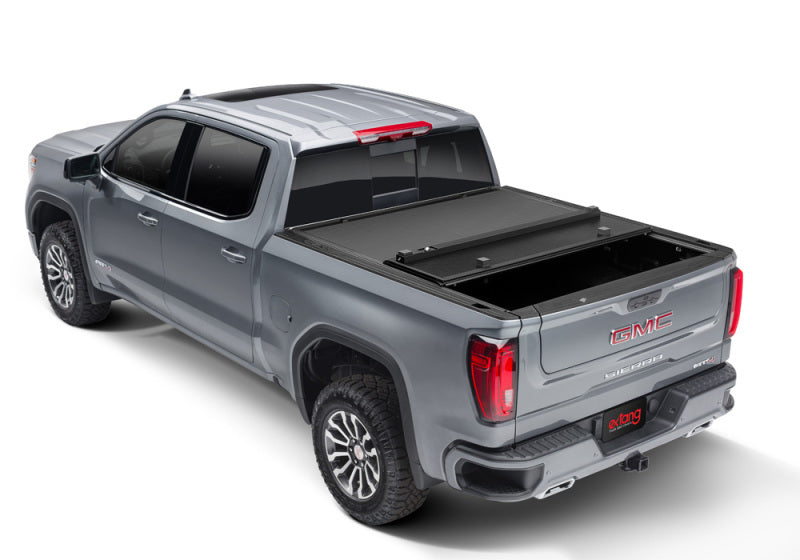 Extang Xceed Hard Folding Truck Bed Cover: Fits Most Jeep Gladiator Models (2018-2026) - Matte Black