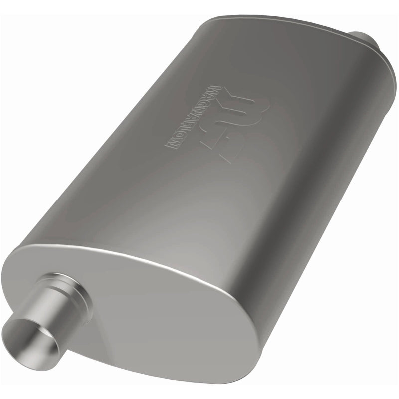 MagnaFlow 4x14x9in. Oval 2.5in. Offset/Offset Straight-Through Performance Exhaust Muffler | (11236)