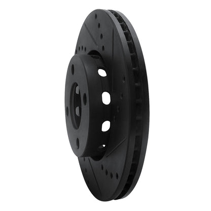 R1 90-91 Audi 90 Quattro Front Drilled & Slotted Brake Rotor | Ford Ranger (19-26) (ECB-73011R)