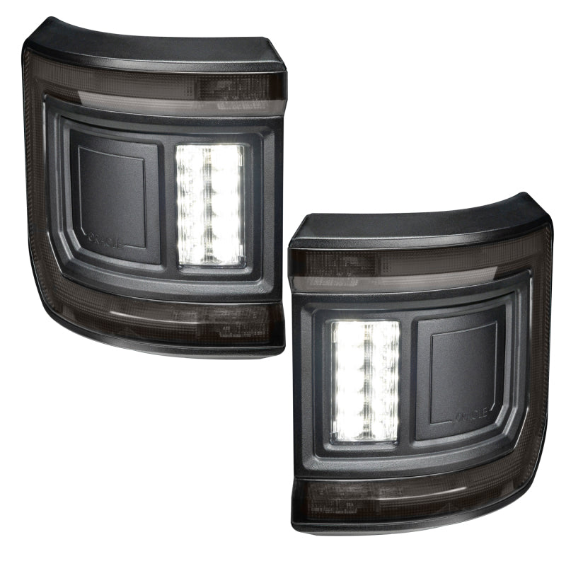 Oracle Lighting Flush Mount LED Tail Lights: Jeep Gladiator 2020-2024 w/ Tinted Lens