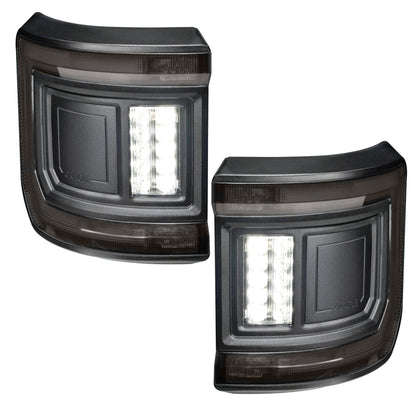 Oracle Lighting Flush Mount LED Tail Lights: Jeep Gladiator 2020-2024 w/ Tinted Lens