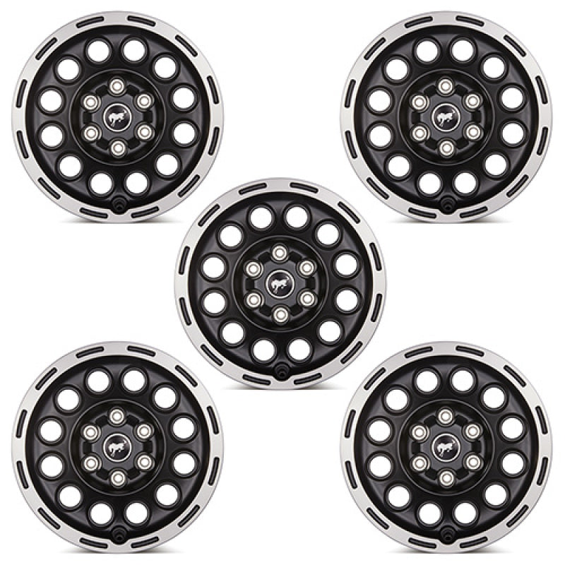 Ford Racing 17x8.0 Wheel Kit | Ford Bronco (21-26) (M-1007K-P1780MBM)