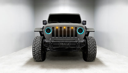 ORACLE Lighting High Powered LED Headlights (PAIR): Jeep Wrangler (18-24) / Gladiator (20-24)