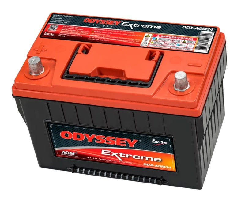 Odyssey Heavy Duty AGM Battery (34-PC1500T) | Jeep Wrangler JK (07-18) (ODX-AGM34)