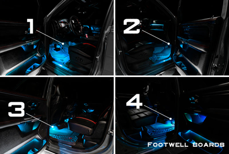 Oracle Lighting Complete Interior Ambient Lighting ColorSHIFT RGB Conversion Kit: Ram 1500 2019-2024