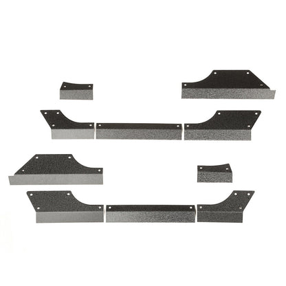 Rugged Ridge Steel Body Armor Cladding: Fits Most Jeep Wrangler Models (2007-2018)