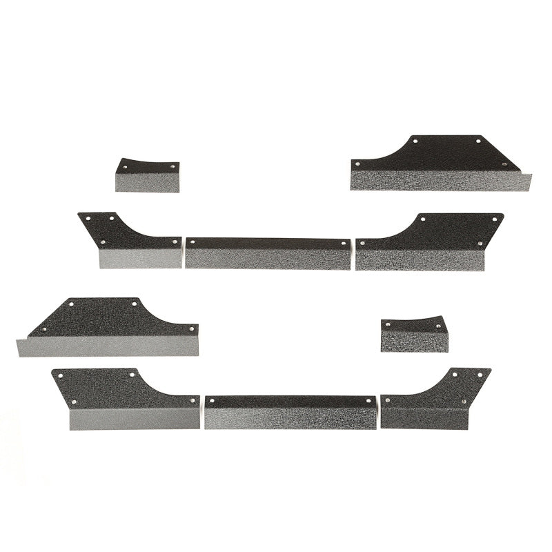 Rugged Ridge Steel Body Armor Cladding: Fits Most Jeep Wrangler Models (2007-2018)