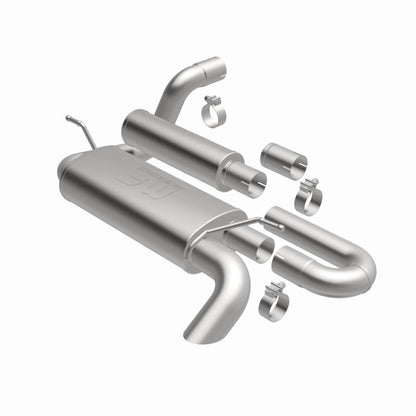 Magnaflow Overland Series Axle-Back Perf Exhaust System (REAR): Jeep Wrangler JL 18-25 2.0L / 3.6L
