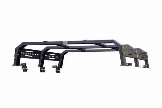 Fishbone Offroad Half Height Tackle Bed Rack: Fits Most Jeep Wrangler / Gladiator Models (2018-2026)