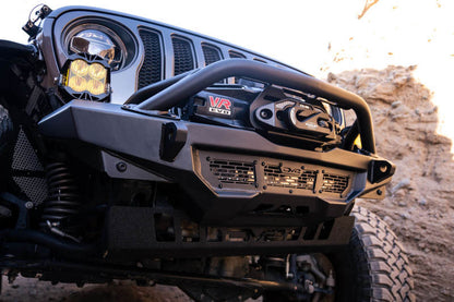 DV8 Offroad Spec Series Front Bumper: Fits Most Jeep Wrangler / Gladiator Models (2018-2026)
