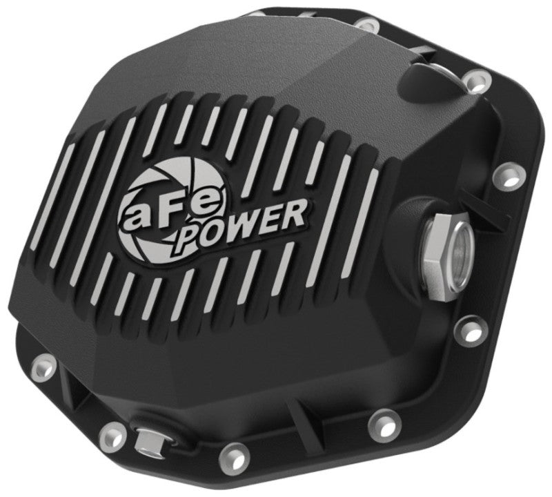 aFe Pro Series Rear Differential Cover w/ Machined Fins Black | Ford Bronco (21-22) (46-71290B)