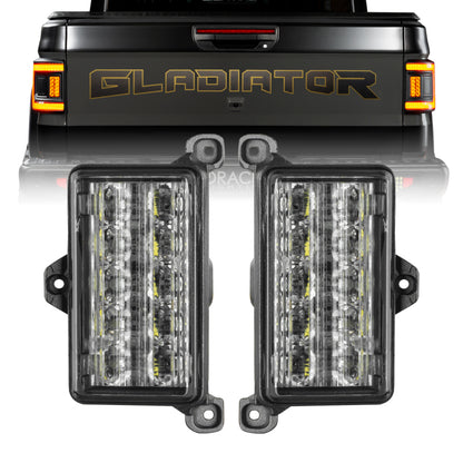 Oracle Lighting Dual Reverse LED Flush Taillight: Jeep Gladiator 2020-2023