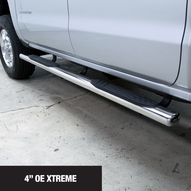 Go Rhino 4in OE Xtreme Stainless Steel Side Steps | Ford Ranger (19-26) (640080PS)