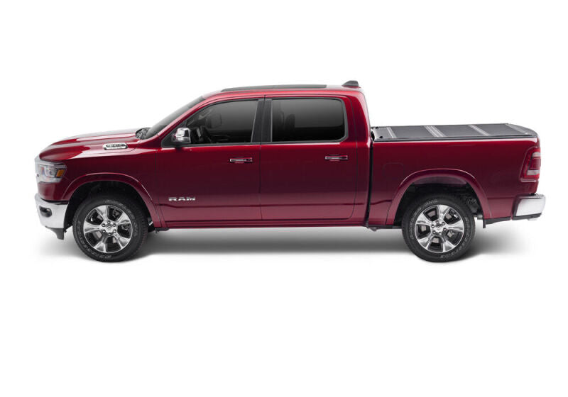 UnderCover Armor Flex Hard Folding Bed Cover 6.4ft (REAR): Fits Dodge / Ram (02-26) - Matte Black