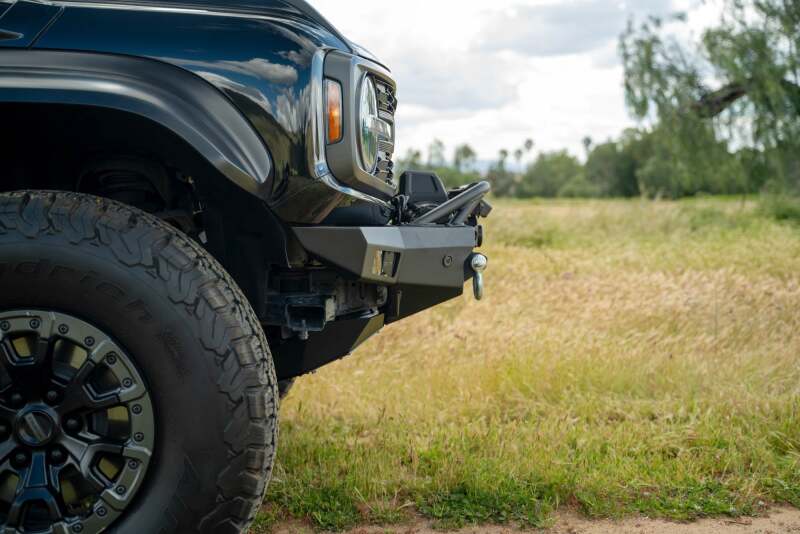 DV8 Offroad 2022+ Ford Bronco Raptor Spec Series Winch Front Bumper | Ford Bronco (21-26) (FBFR-01)