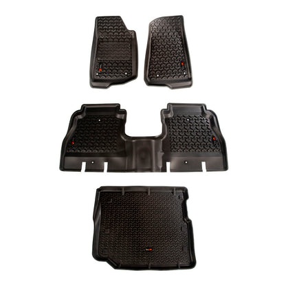Rugged Ridge Floor Liner Front/Rear/Cargo | Jeep Wrangler JL (18-21) (12988.05)