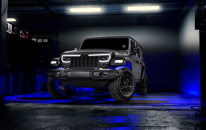 Oracle Lighting Vector Series Full LED Grille: Jeep Wrangler (18-23) / Gladiator (20-23)