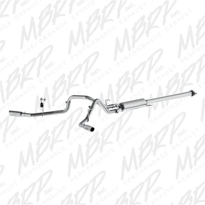 MBRP 2.5in Dual Side Split Alum Cat-Back | Ford F-150 15-20 (S5254AL) (S5254AL)