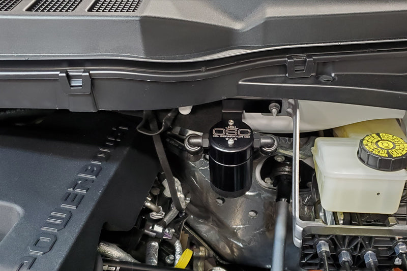 J&L 3.0L Passenger Side Oil Separator | Ford F-150 (21-26) / Raptor (21-26) (3028P-B)