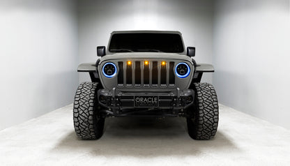 ORACLE Lighting High Powered LED Headlights (PAIR): Jeep Wrangler (18-24) / Gladiator (20-24)
